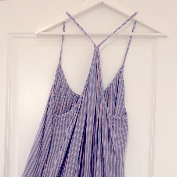 MOVING SALE | Women’s Urban Outfitters Charlotte Striped Slip Dress, Size L - Picture 7 of 7